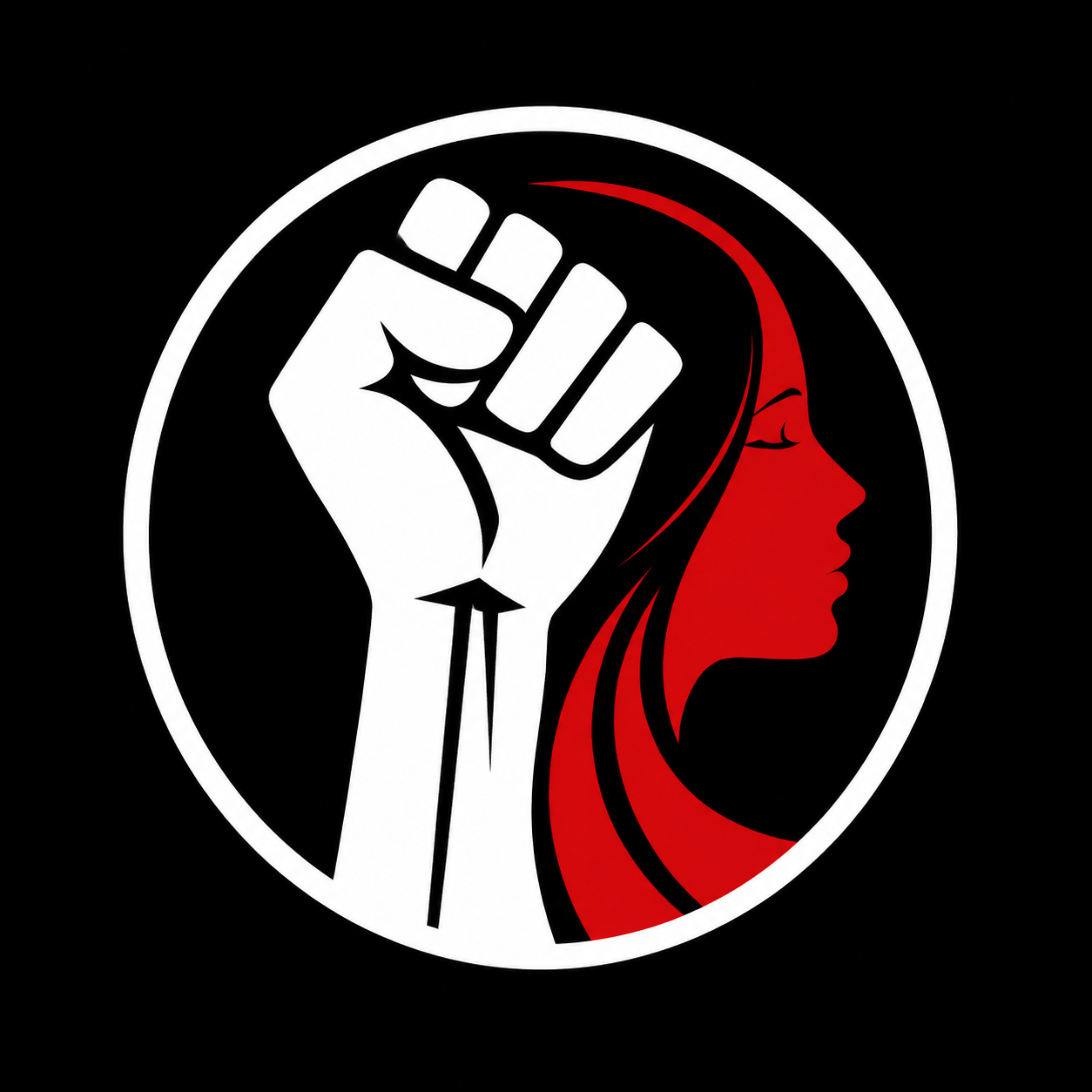 RVJP — Rape Virodhi Janta Party logo